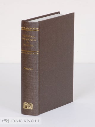 Order Nr. 64510 BIBLIOTHECA ICHTHYOLOGICA ET PISCATORIA, CATALOGUS VAN BOEKEN EN GESCHRIFTEN OVER...