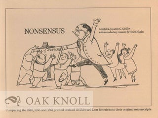 Order Nr. 64527 NONSENSUS: CROSS-REFERENCING EDWARD LEAR'S ORIGINAL 116 LIMERICKS WITH EIGHT...