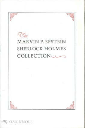 Order Nr. 65219 MARVIN P. EPSTEIN SHERLOCK HOLMES COLLECTION