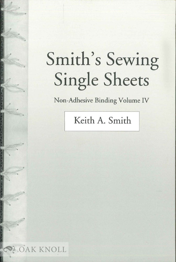 Order Nr. 65268 SMITH'S SEWING SINGLE SHEETS. Keith A. Smith.