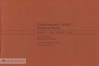 Order Nr. 65320 CONTEMPORARY ARTISTS' PRINTS IN BOOKS