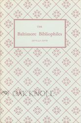 Order Nr. 65344 THE BALTIMORE BIBLIOPHILES,1974-1979