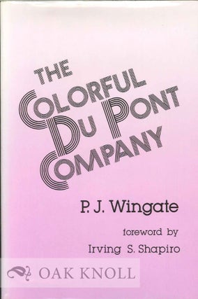 Order Nr. 65801 THE COLORFUL DU PONT COMPANY. P. J Wingate