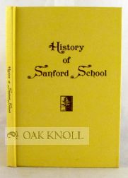 Order Nr. 66043 HISTORY OF SANFORD SCHOOL, 1930-1970