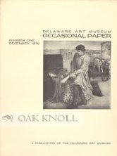 Order Nr. 66794 DELAWARE ART MUSEUM, OCCASIONAL PAPER. NUMBER ONE