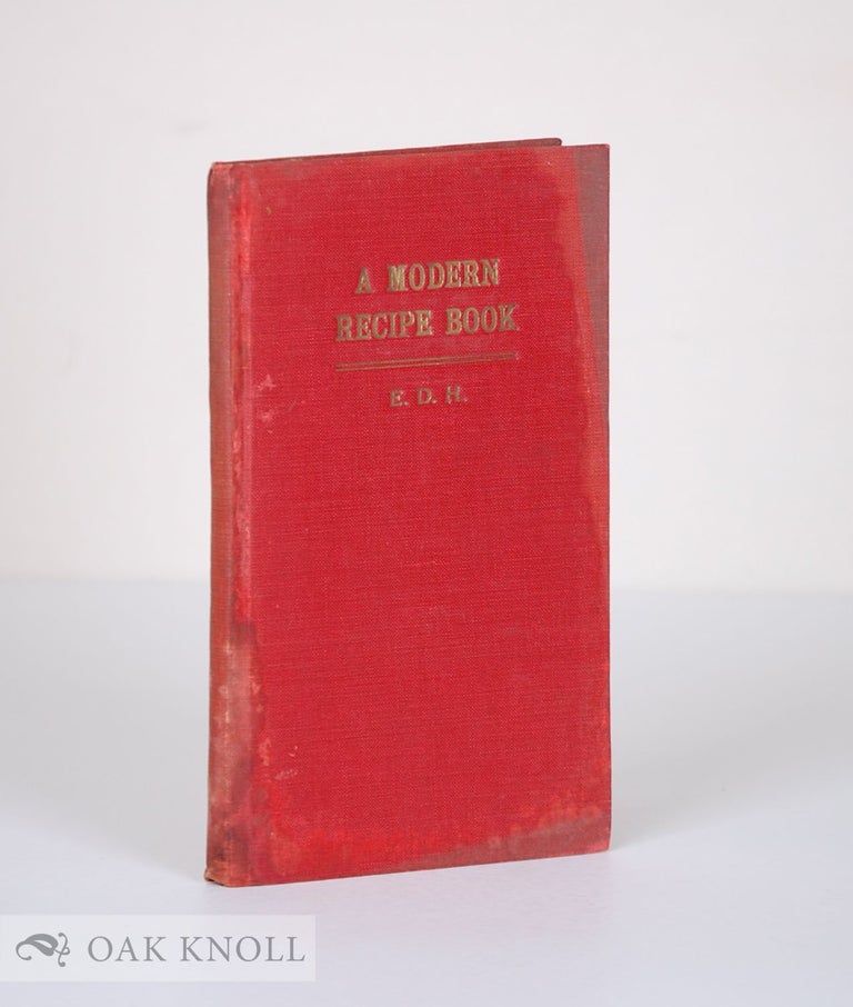 Order Nr. 66953 A MODERN RECIPE BOOK, 1926.