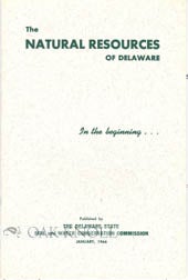 Order Nr. 67070 THE NATURAL RESOURCES OF DELAWARE. Buckley Matts