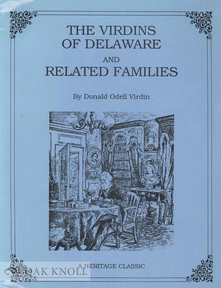 Order Nr. 67592 VIRDINS OF DELAWARE AND RELATED FAMILIES. Donald Odell Virdin.