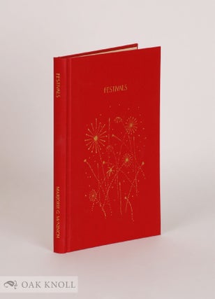 Order Nr. 68578 FESTIVALS. Marjorie G. McNinch