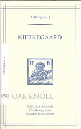 Order Nr. 69333 SOREN AABYE KIERKEGAARD ( 1813-1885), A BIBLIOGRAPHIC CATALOGUE