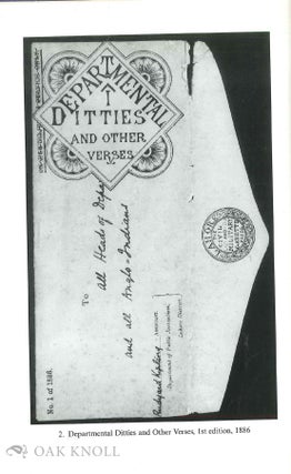 KIPLING AND HIS FIRST PUBLISHER; CORRESPONDENCE OF RUDYARD KIPLING WITH THACKER, SPINK AND CO. 1886-1890.