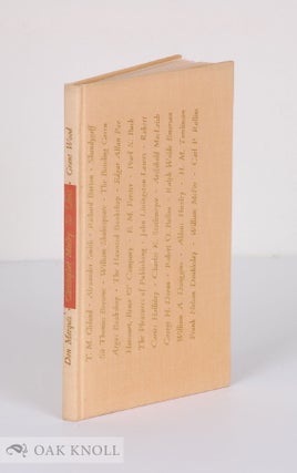Order Nr. 69877 EX LIBRIS. Christopher Morley