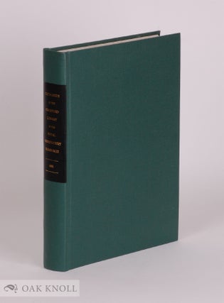 Order Nr. 70015 CATALOGUE OF THE CRAWFORD LIBRARY OF THE ROYAL OBSERVATORY EDINBURGH. Ralph Copeland