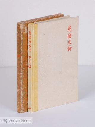 Order Nr. 70497 A DISSERTATION UPON ROAST PIG. Charles Lamb