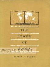 Order Nr. 70715 THE POWER OF BOOKS. Robert B. Downs
