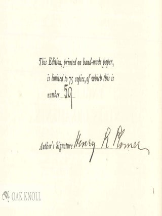 ENGLISH PRINTERS' ORNAMENTS.