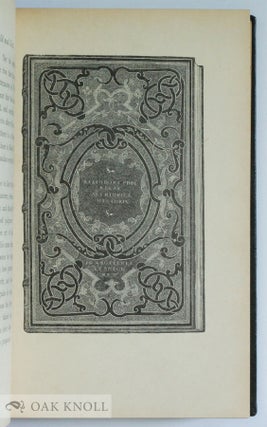 BOOKBINDINGS, OLD AND NEW, NOTES OF A BOOK-LOVER. WITH AN ACCOUNT OF THE GROLIER CLUB OF NEW YORK.