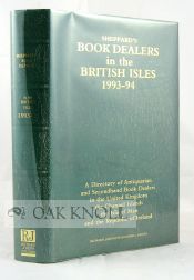 Order Nr. 71566 SHEPPARD'S BOOK DEALERS IN THE BRITISH ISLES A DIRECTORY OF ANTIQUARIAN AND...