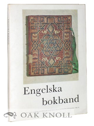 Order Nr. 71939 ENGELSKA BOKBAND, UTSTÄLLNINGEN ANORDNAD AV KUNGLIGA BIBLIOTEKET