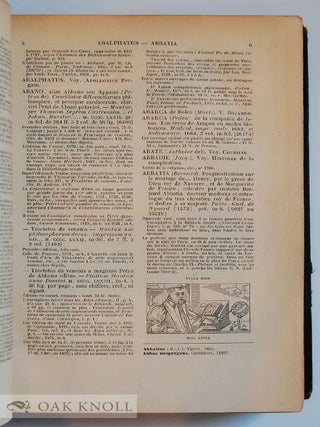 MANUEL DU LIBRAIRE ET DE L'AMATEUR DE LIVRES. With MANUEL DU LIBRAIRE ET DE L'AMATEUR DE LIVRES. SUPPLEMENT.