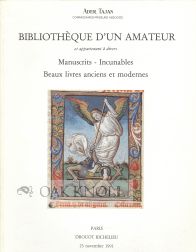 Order Nr. 72399 BIBLIOTHÈQUE D'UN AMATEUR