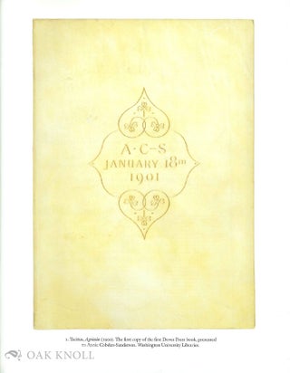 THE DOVES PRESS.