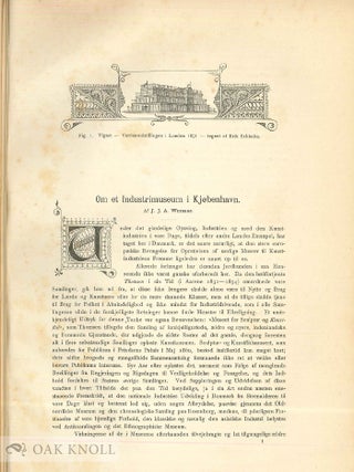 TIDSSKRIFT FOR KUNSTINDUSTRI.