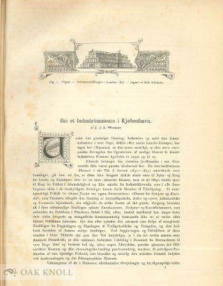 TIDSSKRIFT FOR KUNSTINDUSTRI.