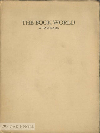 Order Nr. 73071 THE BOOK WORLD, A PANORAMA. Basil Blackwell