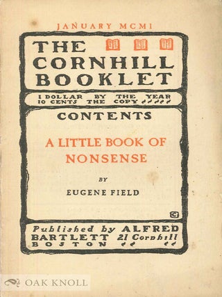 Order Nr. 73080 A LITTLE BOOK OF NONSENSE. Eugene Field