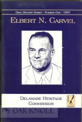 ELBERT N. CARVEL. Roger A. Martin.