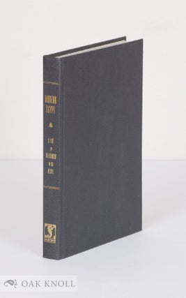 Order Nr. 73486 MODERN EGYPT, A LIST OF REFERENCES TO MATERIAL IN THE NEW YORK PUBLIC LIBRARY....
