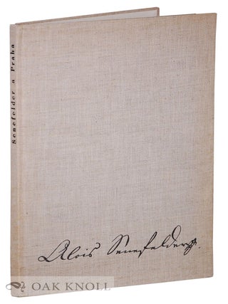 Order Nr. 74153 SENEFELDER A PRAHA. Josef Hasek