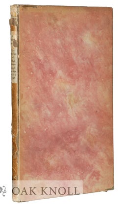 Order Nr. 74394 A BIBLIOGRAPHY OF THE WRITINGS OF HUGH HENRY BRACKENRIDGE PRIOR TO 1825. Charles...