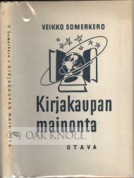 Order Nr. 74518 KIRJAKAUPAN MAINONTA. Veikko Somerkero.