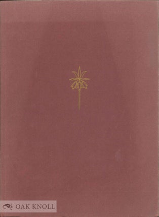 Order Nr. 74625 A CATALOGUE OF REDOUTÉANA EXHIBITED AT THE HUNT BOTANICAL LIBRARY. George H. M....