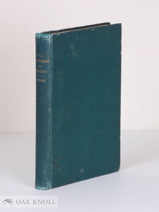 Order Nr. 75076 THE BIBLIOGRAPHY OF VERMONT OR A LIST OF BOOKS AND PAMPHLETS RELATING IN ANY WAY...