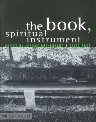Order Nr. 75141 THE BOOK, SPIRITUAL INSTRUMENT. Jerome Rothenberg, David Guss