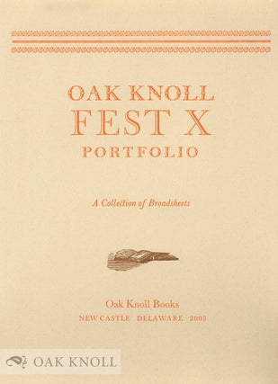 OAK KNOLL FEST X 2003