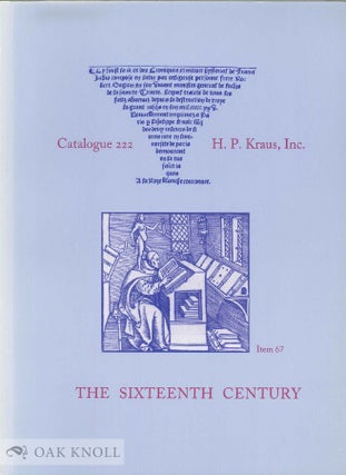 Order Nr. 75739 SIXTEENTH CENTURY, BOOKS, MANUSCRIPTS, DOCUMENTS, AND AUTOGRAPHS INCLUDING AT...