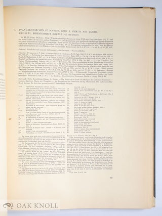 DIE LATEINISCHEN ILLUMINIERTEN HANDSCHRIFTEN DES XIII. JAHRHUNDERTS IN DEN LÄNDERN AN RHEIN, MAIN UND DONAU.