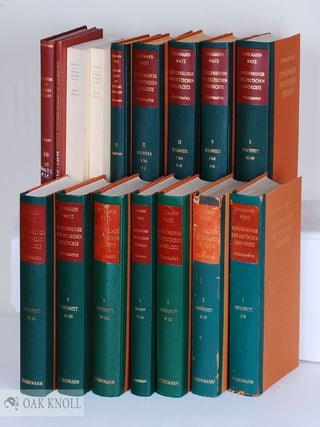 Order Nr. 75947 DAHLMANN-WAITZ, QUELLENKUNDE DER DEUTSCHEN GESCHICHTE, BIBLIOGRAPHIE DER QUELLEN...