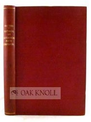 Order Nr. 76037 KATALOG DER KUPFERSTICHE MARTIN SCHONGAURERS. Max Lehrs