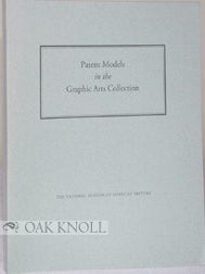 Order Nr. 76325 PATENT MODELS IN THE GRAPHIC ARTS COLLECTION. Elizabeth M. Harris