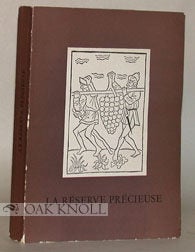 Order Nr. 76898 LA RÉSERVE PRÉCIEUSE, NAISSANCE D'UN DÉPARTMENT DE LA BIBLIOTHÈQUE ROYALE