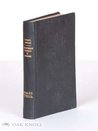 Order Nr. 76936 BIBLIOTHÈQUE ASIATIQUE ET AFRICAINE OU CATALOGUE A L'ASIE ET A L'AFRIQUE QUI ONT...