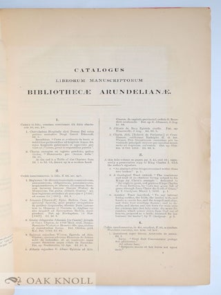 CATALOGUE OF THE MANUSCRIPTS IN THE BRITISH MUSEUM. NEW SERIES.