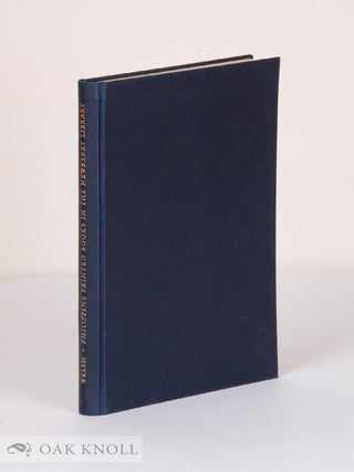 Order Nr. 77627 A CATALOGUE OF PRINTED MATERIALS RELATING TO THE PHILIPPINE ISLANDS 1519-1900 IN...