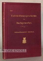 ZUR ENTWICKLUNGSGESCHICHTE DES BUCHGEWERBES. W. Köhler.