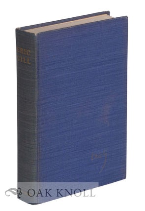 Order Nr. 78184 AUTOBIOGRAPHY. Eric Gill